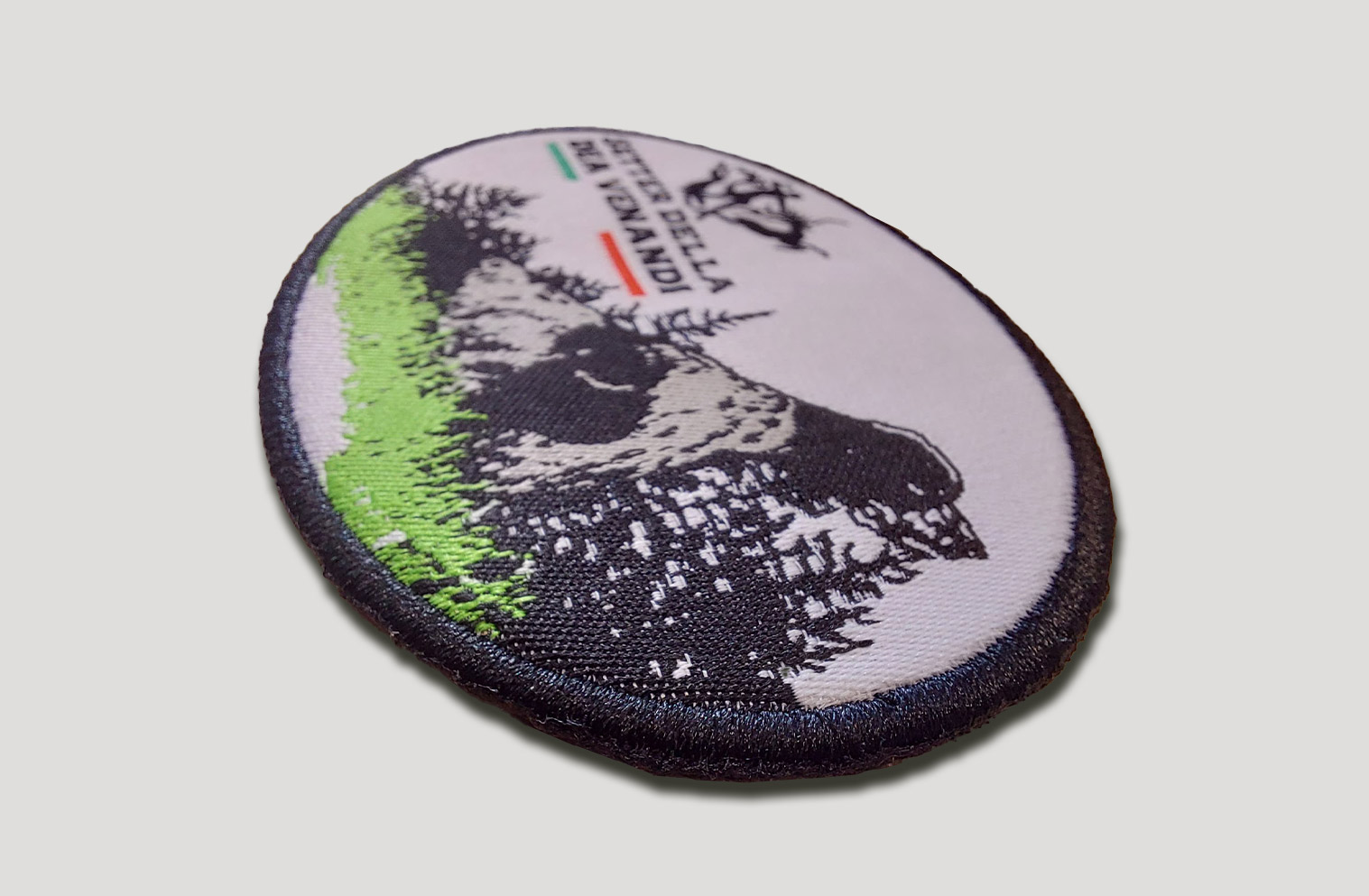 Patch personalizzate in Jacquard