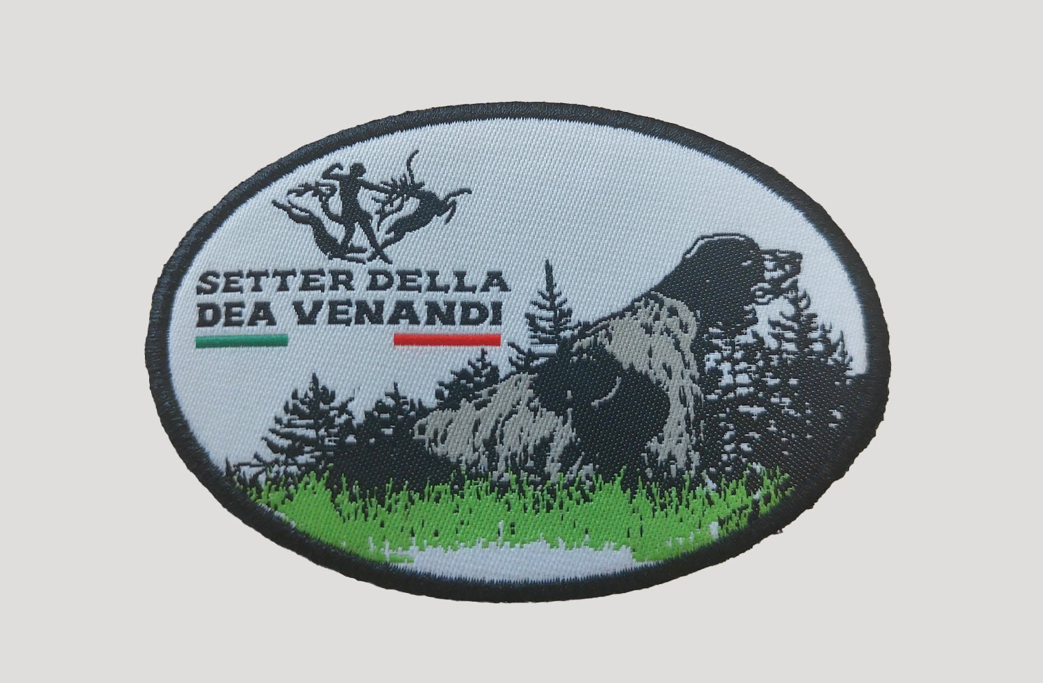 Patch personalizzate in Jacquard