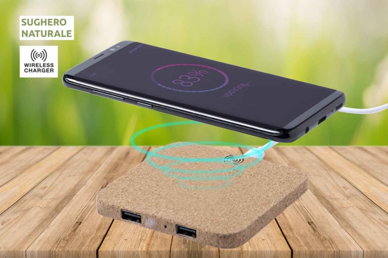 Wireless Charger Ecologico Personalizzato