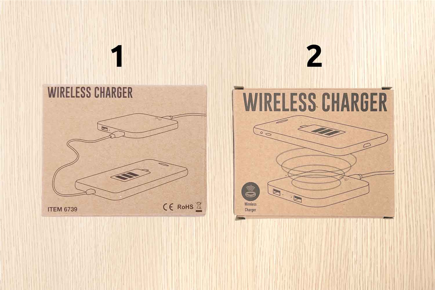 Wireless Charger Ecologico Personalizzato